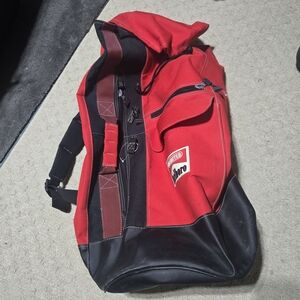 Vintage Marlboro Red and Black Duffel Bag